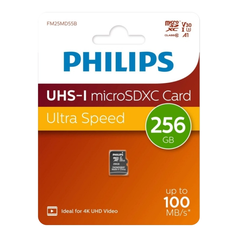 Карта памяти Philips Ultra Speed (без адаптера), 256 ГБ - 1