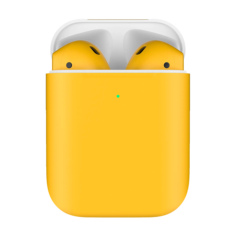 Беспроводные наушники Apple AirPods 2 с зарядным футляром - 1