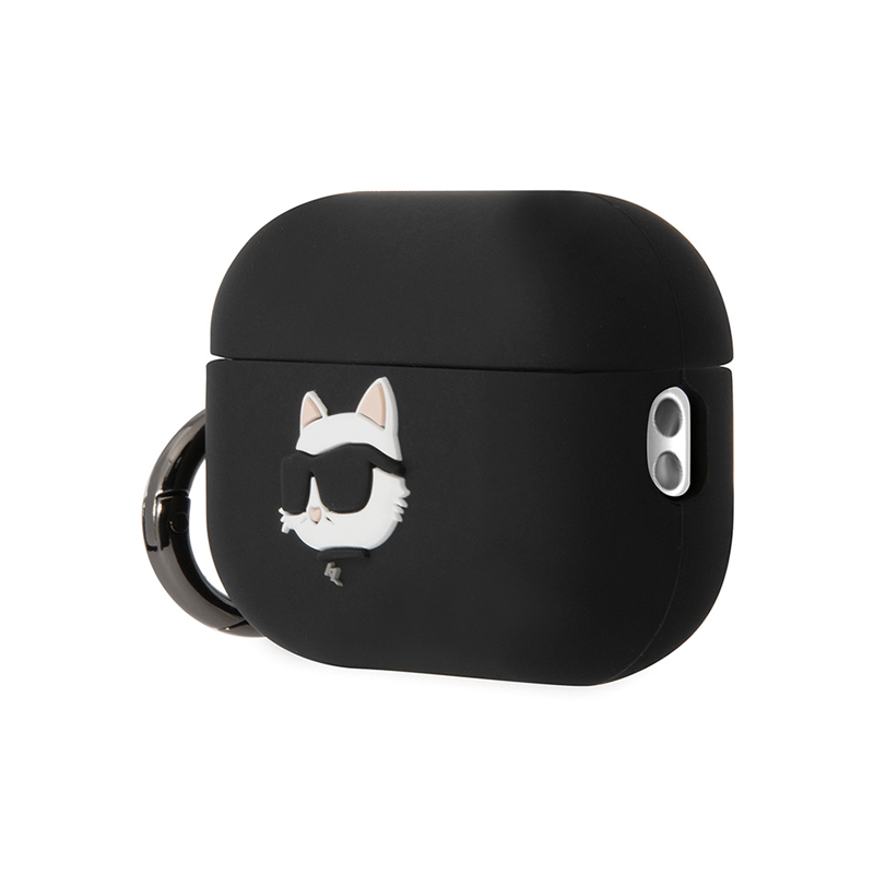 Кобура CG Mobile Lagerfeld Silicone Case With Ring для Apple AirPods Pro 2 - 3
