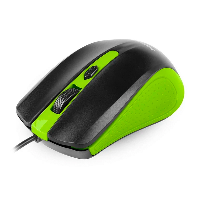 Мышь беспроводная SmartBuy SBM-352AG-GK, чёрный с зелёным - 2