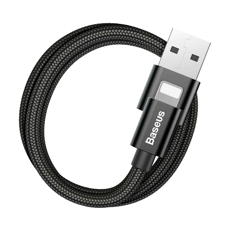 Автомобильное зарядное устройство + кабель Lightning Baseus Small Screw TZXLD-01 18 Вт, чёрный - 4