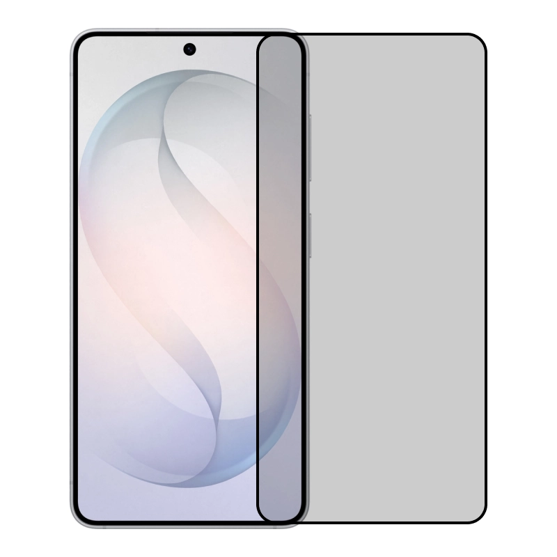 Защитное стекло 3D Premium для Samsung Galaxy S26 Plus, черная рамка - 1