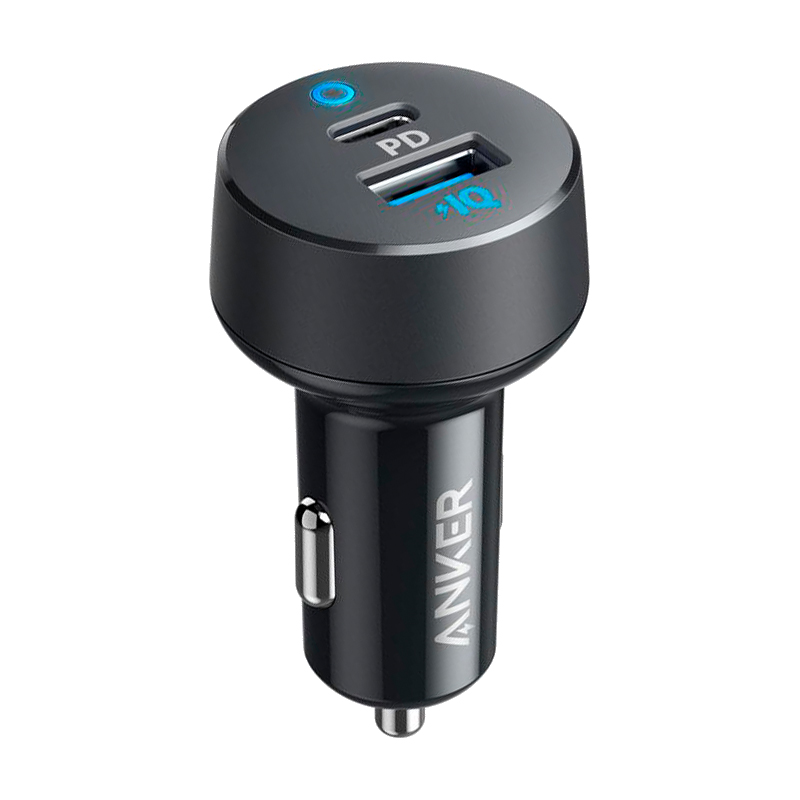 Автомобильное зарядное устройство Anker PowerDrive PD 2 18 Вт, чёрный - 1