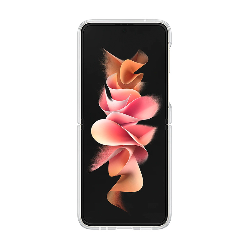 Клип-кейс (накладка) Samsung Clear Cover with Ring для Samsung Galaxy Z Flip 3 - 3
