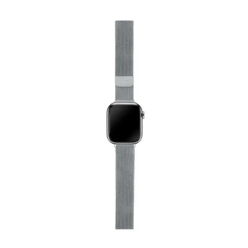 Миланский сетчатый браслет uBear Spark для Apple Watch 38 / 40 / 41 / 42mm сталь - 2