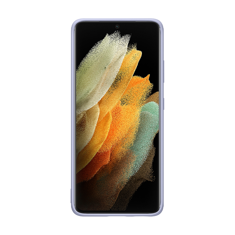 Клип-кейс (накладка) Samsung Silicone cover для Samsung Galaxy S21 Ultra - 2