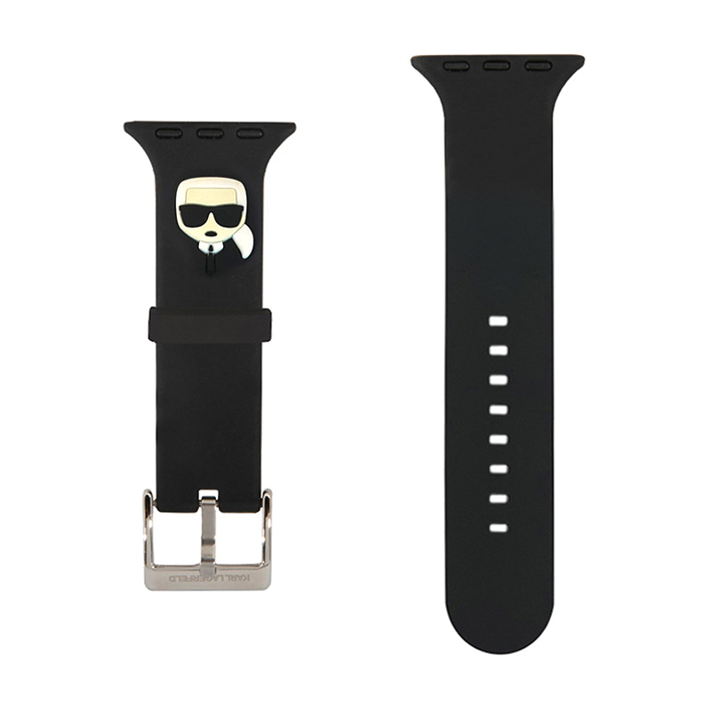 Ремешок CG Mobile Lagerfeld Karl Head для Apple Watch 38 / 40 / 41 / 42mm силикон - 2
