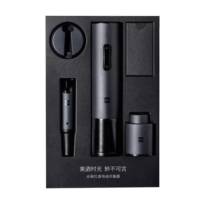 Винный набор Xiaomi Huohou Electric Wine Bottle Opener Luxury Gift Package - 6