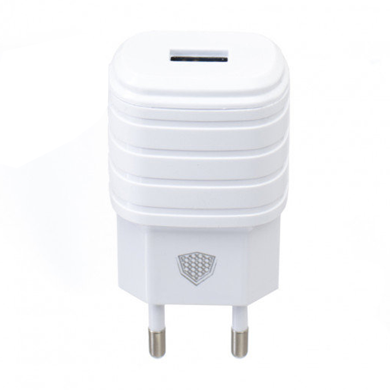 Сетевое зарядное устройство + кабель Lightning Inkax CD-09 12 Вт, белый - 1