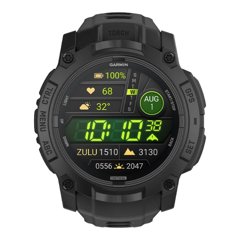 Умные часы Garmin Instinct 3 45mm Solar Black - 2