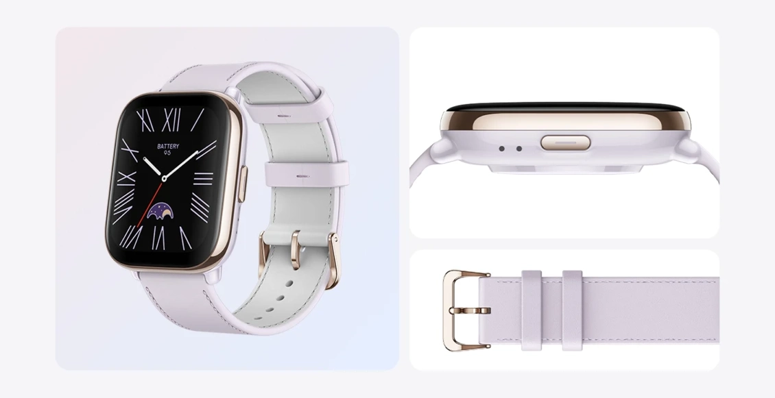 Умные часы Xiaomi Amazfit Active розовый  - 1