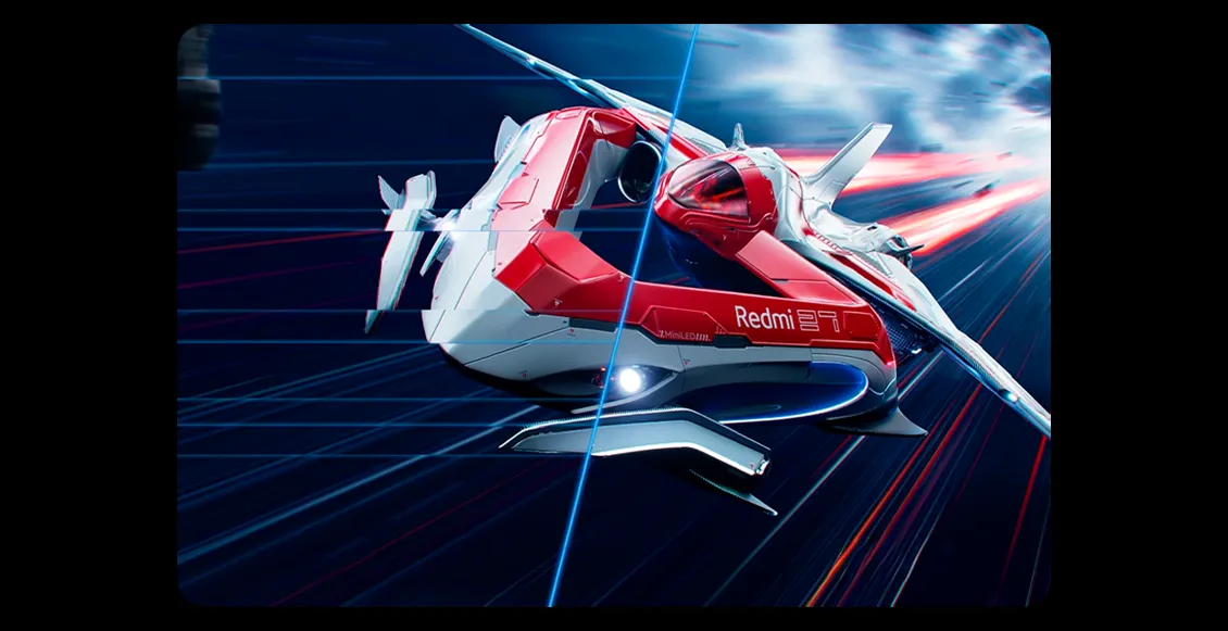 Монитор Xiaomi Redmi Display G Pro 27" чёрный с регулируемым наклоном и высотой (P27QBA-RGP)  - 3