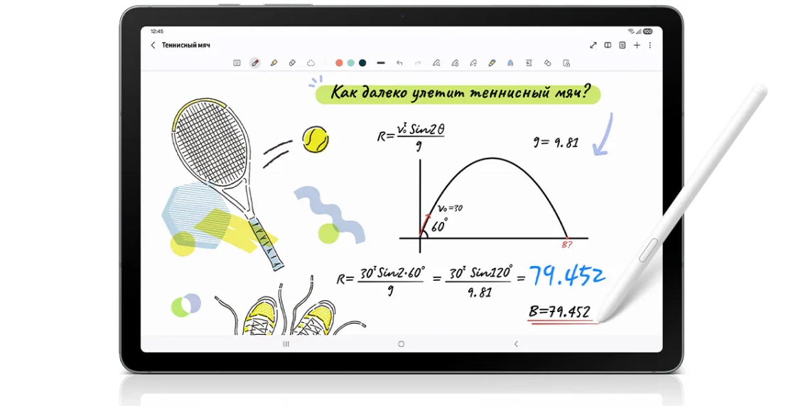Планшет Samsung Galaxy Tab S10 Lite (SM-X400) Wi-Fi 8/256 ГБ серебристый - 4