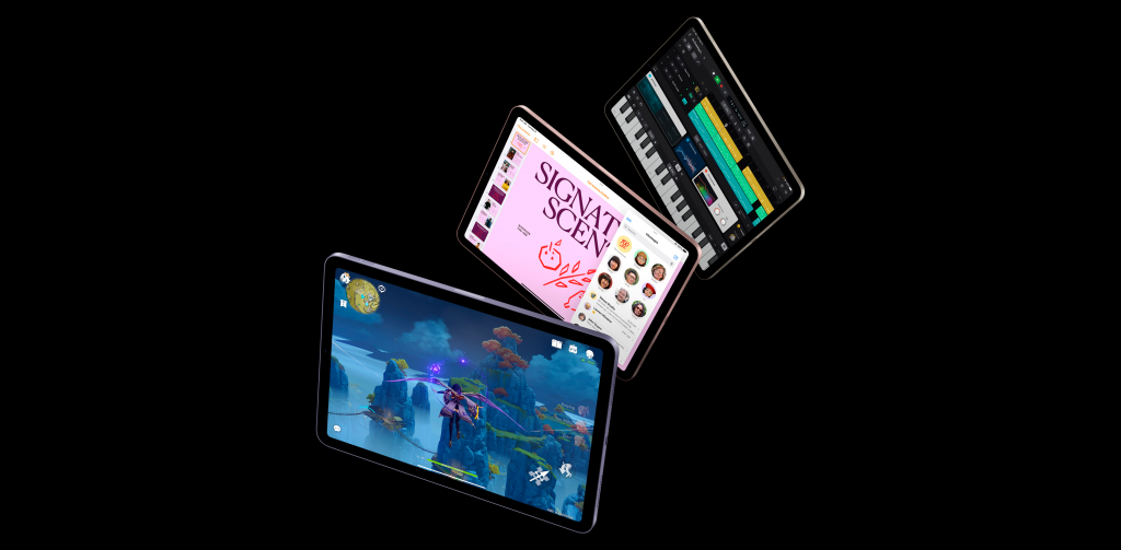 Планшет Apple iPad Air (2022) M1 Wi-Fi 64 ГБ "серый космос" Планшет Apple iPad Air (2022) M1 Wi-Fi 64 ГБ "серый космос" - 1