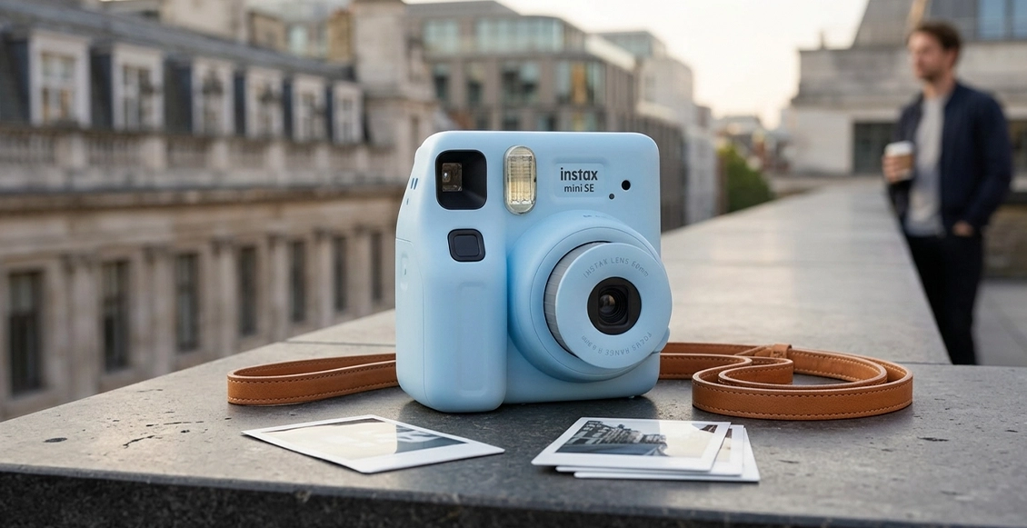 Фотоаппарат моментальной печати Fujifilm Instax Mini SE зелёный Фотоаппарат моментальной печати Fujifilm Instax Mini SE зелёный - 1