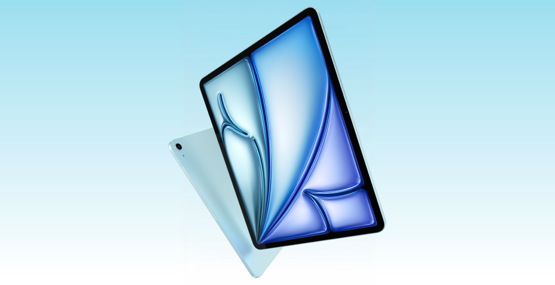 Планшет Apple iPad Air 13" (2024) M2 Wi-Fi 128 ГБ синий  - 1