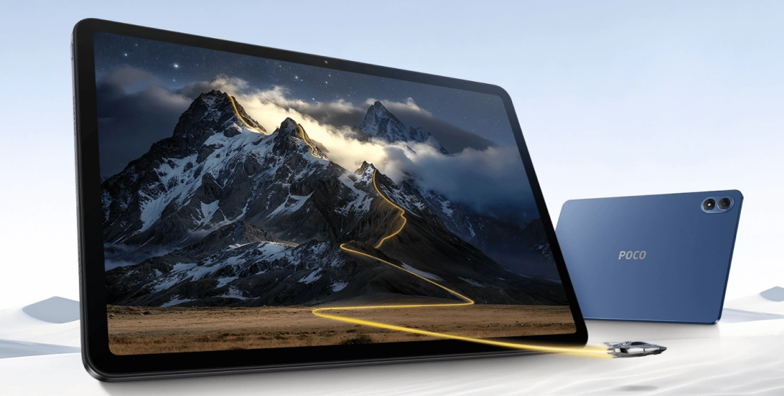 Планшет Xiaomi Poco Pad M1 Wi-Fi 8/256 ГБ серый Планшет Xiaomi Poco Pad M1 Wi-Fi 8/256 ГБ серый - 1