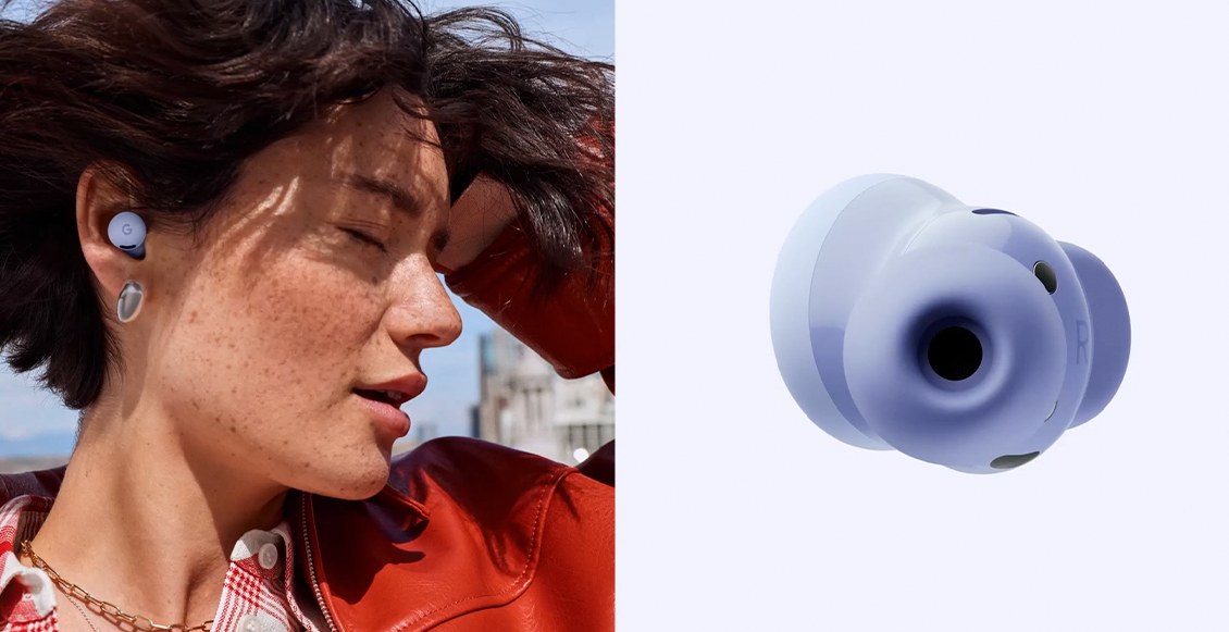 Беспроводные наушники Google Pixel Buds 2a сиреневый Беспроводные наушники Google Pixel Buds 2a сиреневый - 1