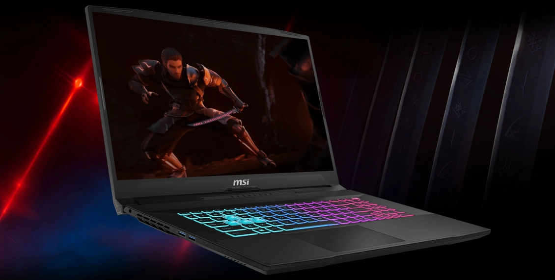 Ноутбук MSI Katana 17 HX B14 (2025) Core i5 14450HX GeForce RTX5060 32 ГБ, 1 ТБ SSD (9S7-17L791-275), чёрный Ноутбук MSI Katana 17 HX B14 (2025) Core i5 14450HX GeForce RTX5060 32 ГБ, 1 ТБ SSD (9S7-17L791-275), чёрный - 1