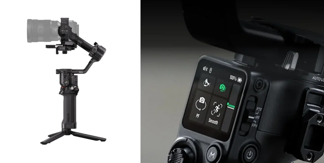 Стабилизатор DJI RS 5 чёрный Стабилизатор DJI RS 5 чёрный - 3