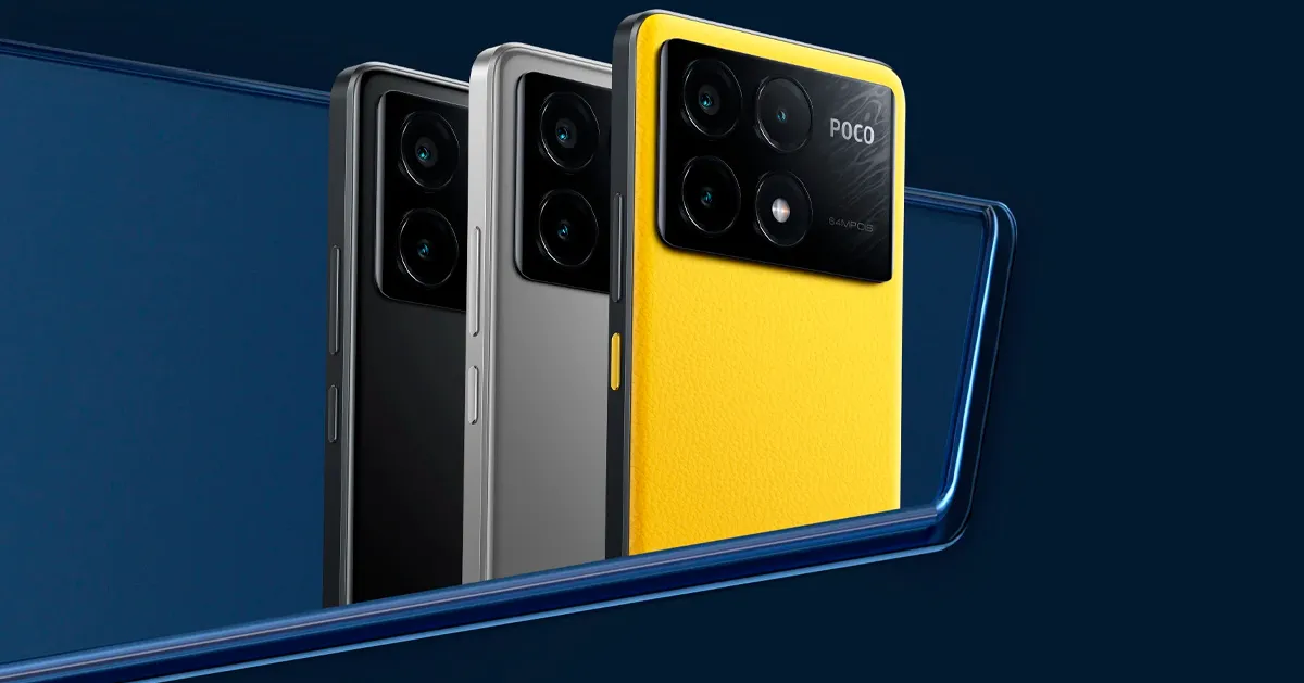 Смартфон Xiaomi Poco X6 Pro 5G 8/256 ГБ серый (2sim) - 1