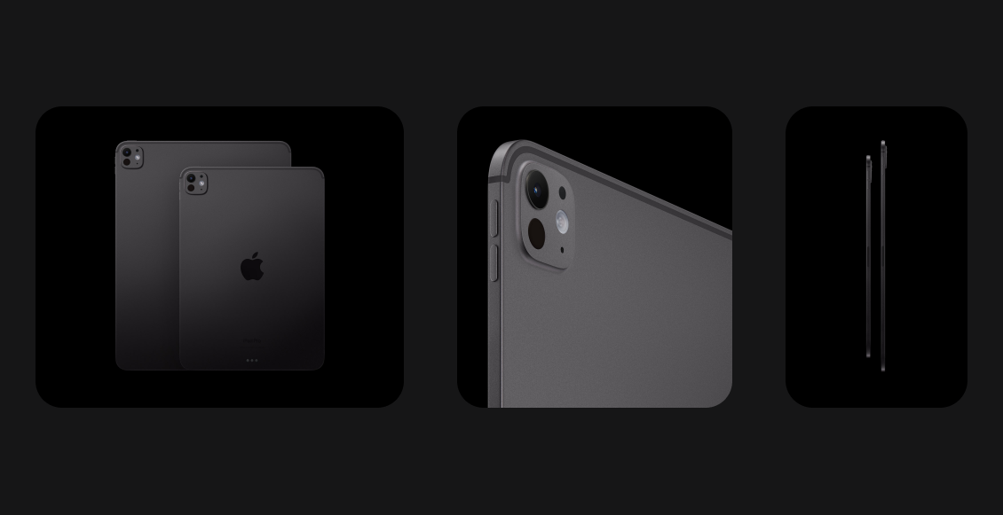 Планшет Apple iPad Pro 13" (2024) M4 Wi-Fi + Cellular  512 ГБ "чёрный космос" (eSim) - 1