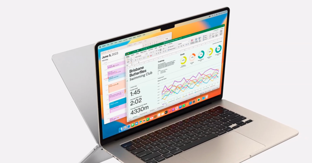 Ноутбук Apple Macbook Air 15" (2023) M2 8 ГБ, 256 ГБ SSD (MQKP3), "серый космос" Ноутбук Apple Macbook Air 15" (2023) M2 8 ГБ, 256 ГБ SSD (MQKP3), "серый космос" - 3