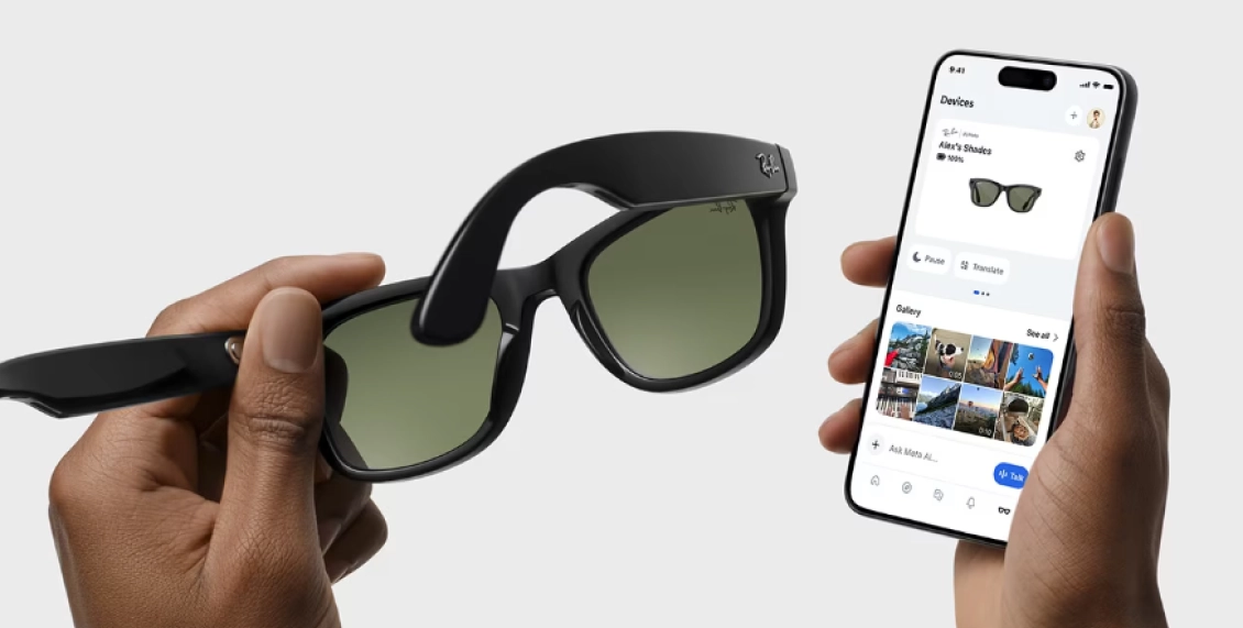 Умные очки Ray-Ban Blayzer Optics Gen 2 Matte Black, (54-19-155mm) Умные очки Ray-Ban Blayzer Optics Gen 2 Matte Black, (54-19-155mm) - 5