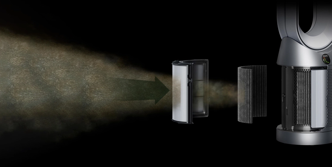 Очиститель воздуха Dyson Hot+Cool Formaldehyde HP09 никель, золотой Очиститель воздуха Dyson Hot+Cool Formaldehyde HP09 никель, золотой - 7