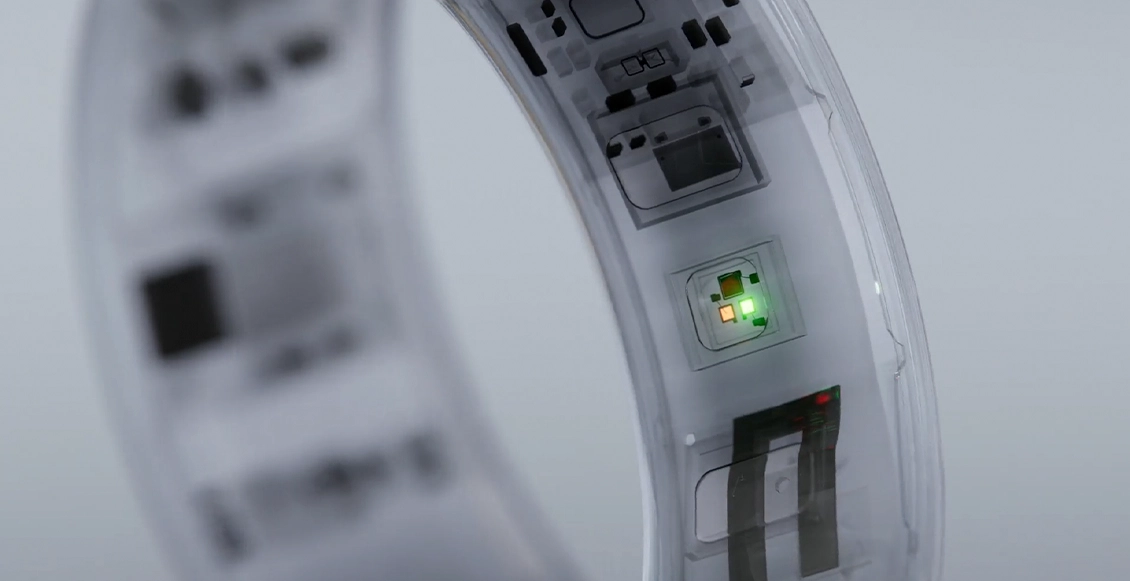 Умное кольцо Oura Ring 4 Ceramic "полночь" (размер 9 (19mm)) Умное кольцо Oura Ring 4 Ceramic "полночь" (размер 9 (19mm)) - 2