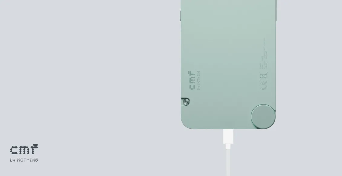 Смартфон Nothing CMF Phone 1 5G 8/256 ГБ зелёный (2sim)  - 6