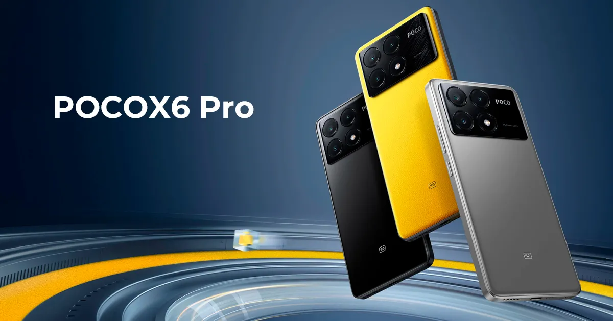 Смартфон Xiaomi Poco X6 Pro 5G 8/256 ГБ серый (2sim) - 1