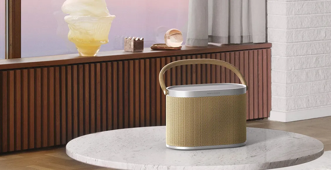 Портативная колонка с беспроводной зарядкой Bang & Olufsen Beosound A5 "скандинавское плетение" Портативная колонка с беспроводной зарядкой Bang & Olufsen Beosound A5 "скандинавское плетение" - 4