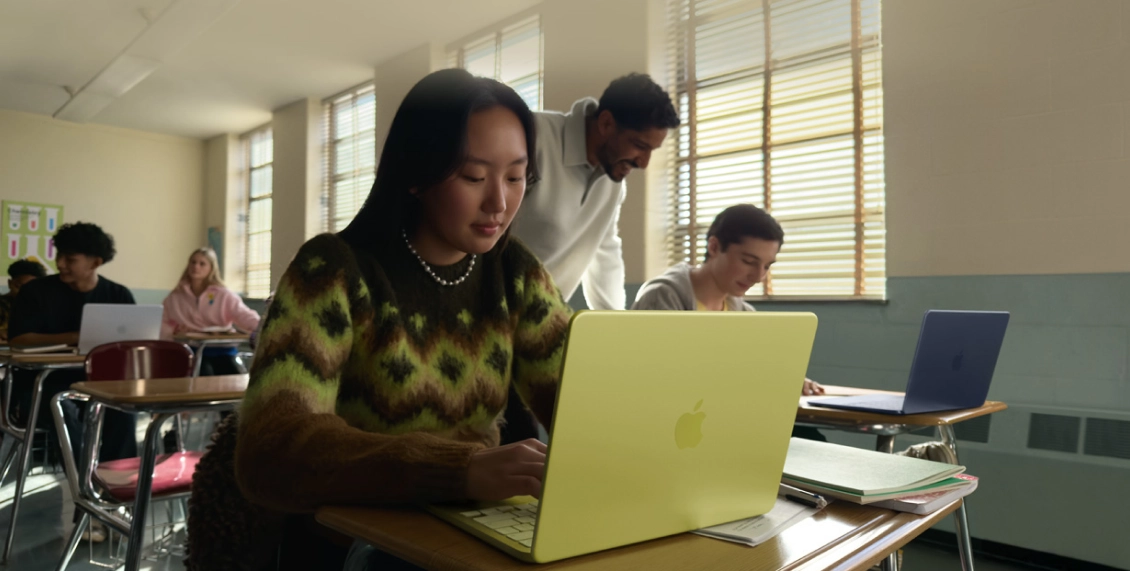 Ноутбук Apple Macbook Neo 13" (2026) A18 Pro 8 ГБ, 512 ГБ SSD (MHFJ4), розовый Ноутбук Apple Macbook Neo 13" (2026) A18 Pro 8 ГБ, 512 ГБ SSD (MHFJ4), розовый - 3