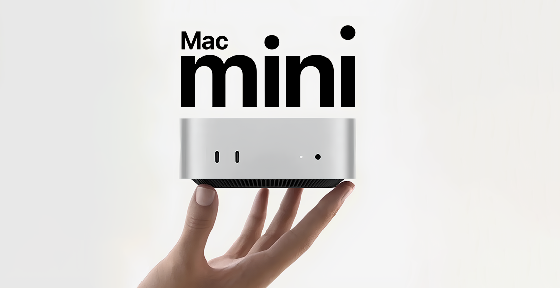Системный блок Apple Mac mini M4 16 ГБ, 256 ГБ SSD, серебристый - 1