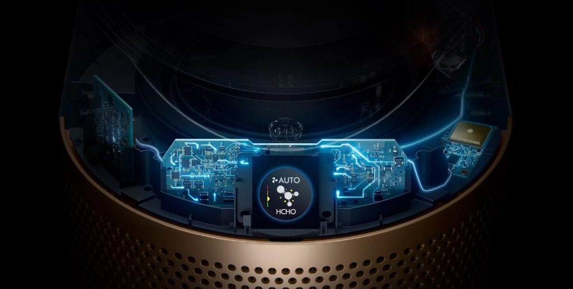 Очиститель воздуха Dyson Hot+Cool Formaldehyde HP09 никель, золотой Очиститель воздуха Dyson Hot+Cool Formaldehyde HP09 никель, золотой - 6