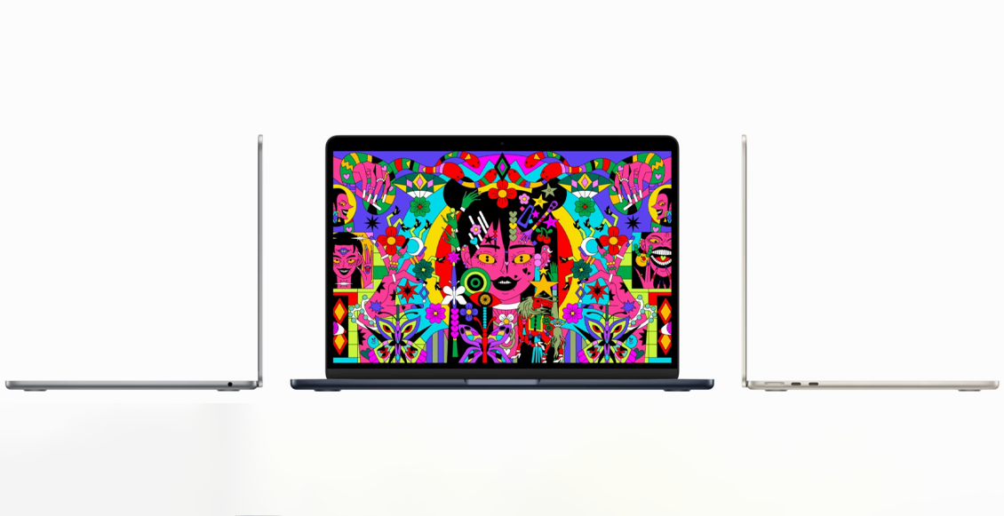 Ноутбук Apple Macbook Air 13" (2022) M2 16 ГБ, 256 ГБ SSD (MC7X4 ), "тёмная ночь" Ноутбук Apple Macbook Air 13" (2022) M2 16 ГБ, 256 ГБ SSD (MC7X4 ), "тёмная ночь" - 1