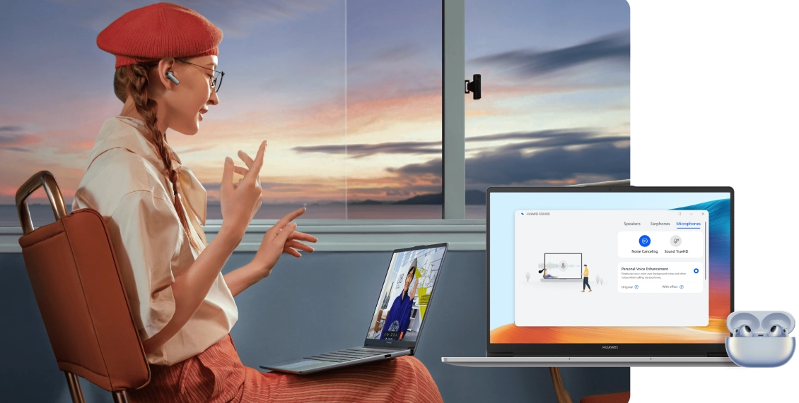Ноутбук Huawei MateBook D 14 Core i5 13420H UHD Graphics 16 ГБ, 512 ГБ (53014BSB), космический серый Ноутбук Huawei MateBook D 14 Core i5 13420H UHD Graphics 16 ГБ, 512 ГБ (53014BSB), космический серый - 4