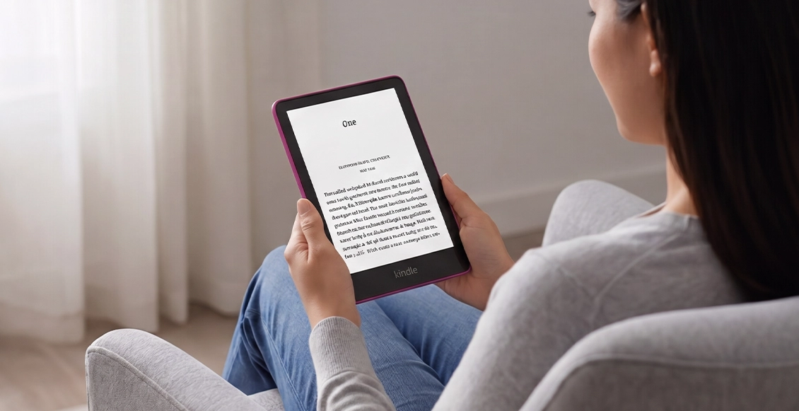 Электронная книга Amazon Kindle Paperwhite: Signature Edition (12th Gen) 2024 32 ГБ малиновый (без рекламы) Электронная книга Amazon Kindle Paperwhite: Signature Edition (12th Gen) 2024 32 ГБ малиновый (без рекламы) - 6