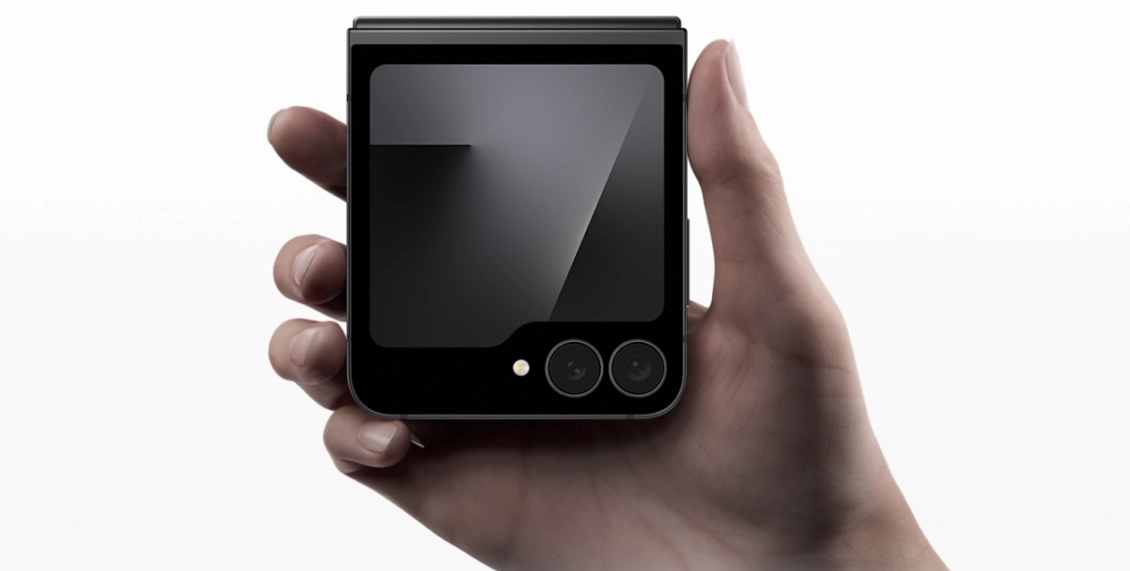 Смартфон Samsung Galaxy Z Flip 7 FE 8/256 ГБ чёрный (1sim + eSim)  - 2