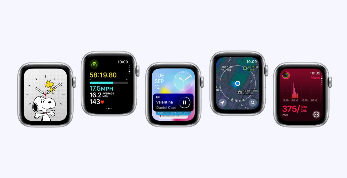 Умные часы Apple Watch SE (2023) 40mm GPS Starlight Aluminium Case Starlight Sport Loop One Size Умные часы Apple Watch SE (2023) 40mm GPS Starlight Aluminium Case Starlight Sport Loop One Size - 4