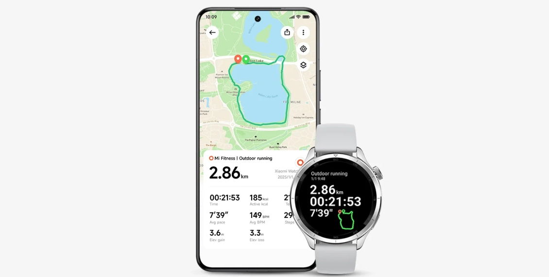 Умные часы Xiaomi Watch S4 серебристый Умные часы Xiaomi Watch S4 серебристый - 5