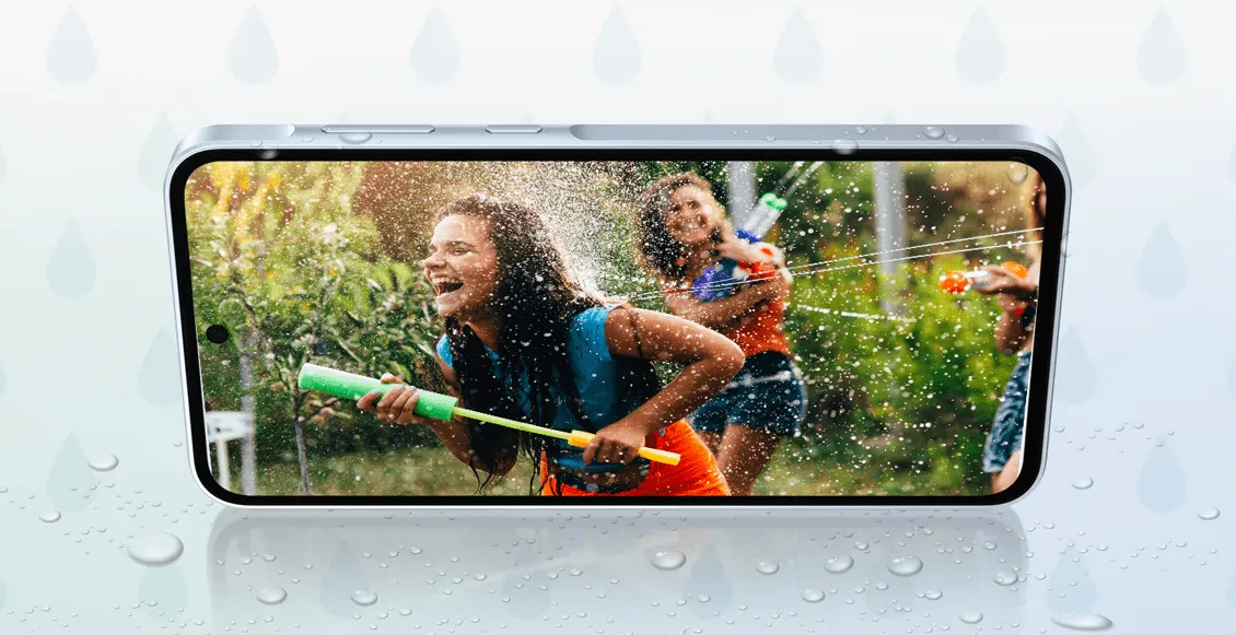 Смартфон Samsung Galaxy A35 5G 8/128 ГБ жёлтый (2sim - гибридный слот)  - 2