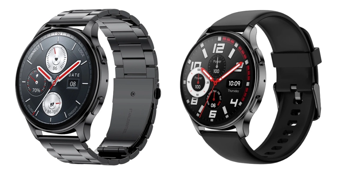 Умные часы Xiaomi Amazfit POP 3R чёрный (чёрный ремешок) - 2