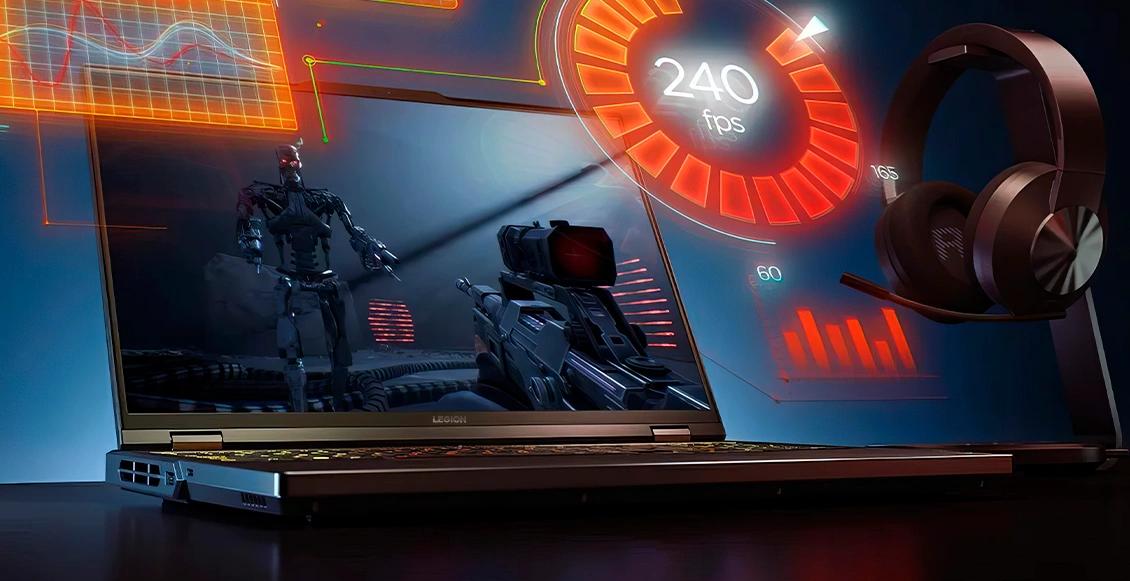 Ноутбук Lenovo Legion Pro 5 Gen 8 Core i7 13700HX GeForce RTX4060 32 ГБ, 1 ТБ SSD (82WK0082US), чёрный Ноутбук Lenovo Legion Pro 5 Gen 8 Core i7 13700HX GeForce RTX4060 32 ГБ, 1 ТБ SSD (82WK0082US), чёрный - 2