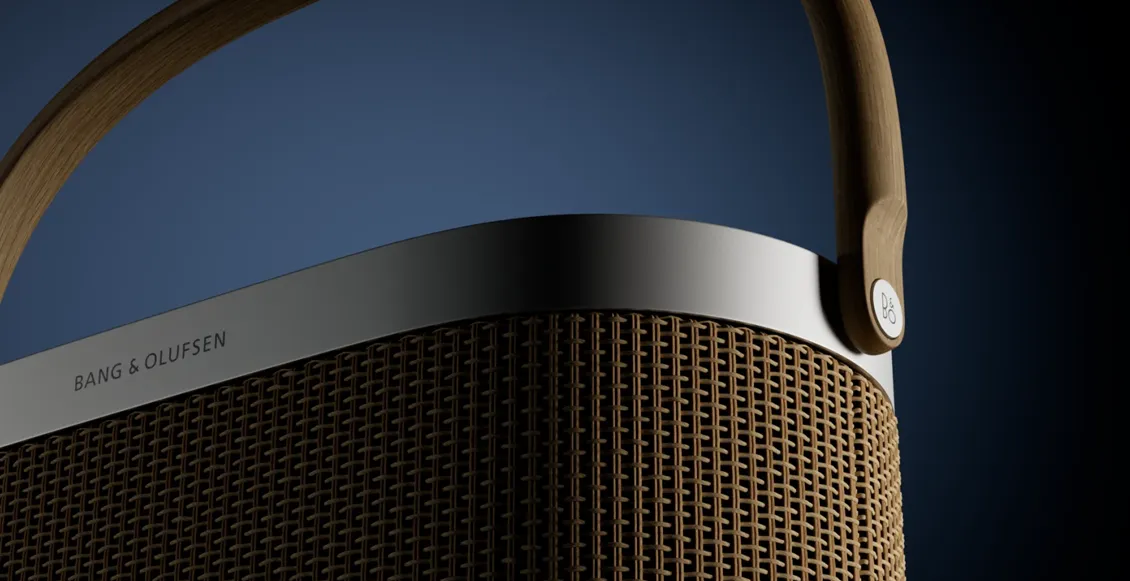 Портативная колонка с беспроводной зарядкой Bang & Olufsen Beosound A5 "скандинавское плетение" Портативная колонка с беспроводной зарядкой Bang & Olufsen Beosound A5 "скандинавское плетение" - 1