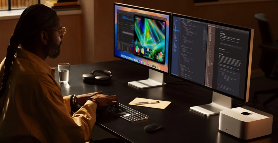Системный блок Apple Mac Studio M4 Max 36 ГБ, 512 ГБ SSD, серебристый - 1