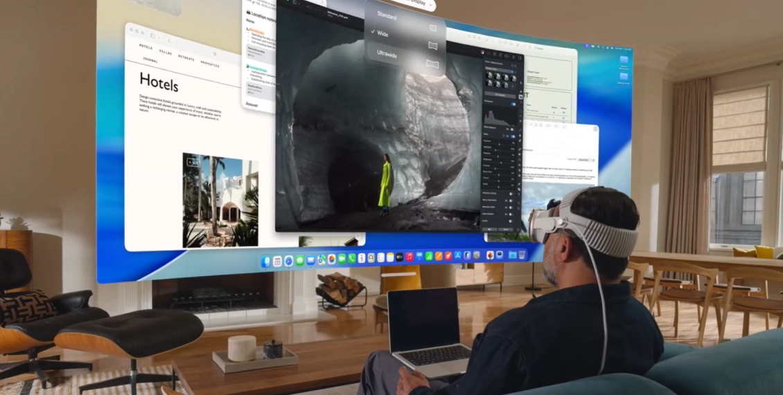 Очки смешанной реальности Apple Vision Pro (2025) M5 512 ГБ серый Очки смешанной реальности Apple Vision Pro (2025) M5 512 ГБ серый - 7