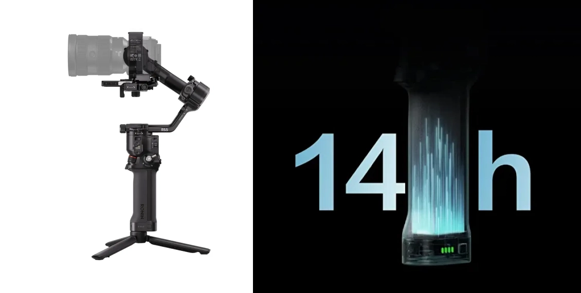 Стабилизатор DJI RS 5 чёрный Стабилизатор DJI RS 5 чёрный - 6