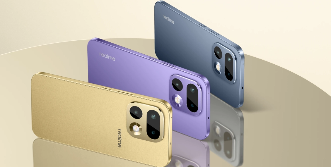 Смартфон Realme 16 Pro 5G 12/512 ГБ сиреневый (2sim)  - 1